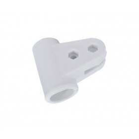 Snodo autobloccante Tubo D.20mm Bianco N120412000621-5%
