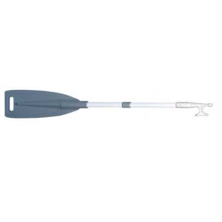 Telescoping paddle wtih boat hook White Ø30mm 104/127cm N30610511708