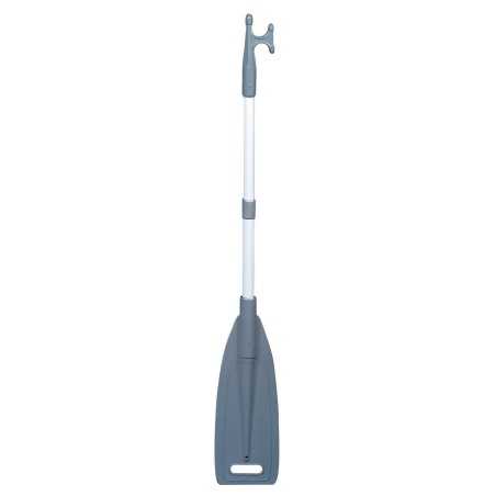 Telescopic paddle with boat hook White colour L.156/230cm N30610511709
