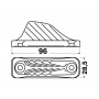 Clam-cleat Strozzascotte in nylon Scotta 6/12mm OS5620110-28%