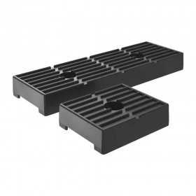 Sella DOMAR in gomma nera per carrelli 300x100xh32,5mm MT2805219-5%