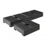 Sella DOMAR in gomma nera per carrelli 300x100xh32,5mm MT2805219-5%