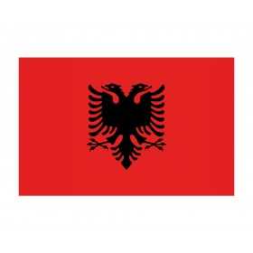 Flag Albania 30x45cm OS3547402