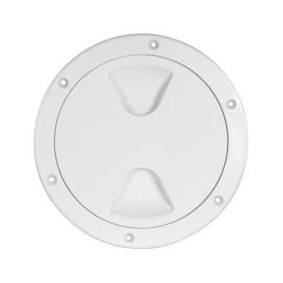 White Inspection hatch screw lock Ø152/205mm EC approved OS2020500