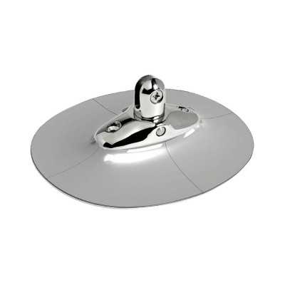 EPDM support with 188x135mm stainless steel base for Ø22/25mm pipes OS4667030