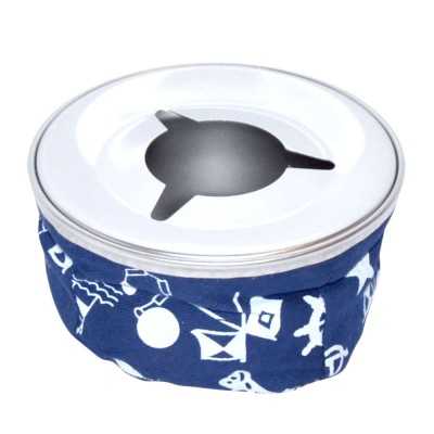 Posacenere a sacchetto antivento Blu Ø10cm N20318405166-5%