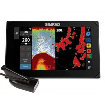 Simrad Chartplotter NSX 3009 M/H HDI XDCR ROW 000-15375-001 62600123-0%