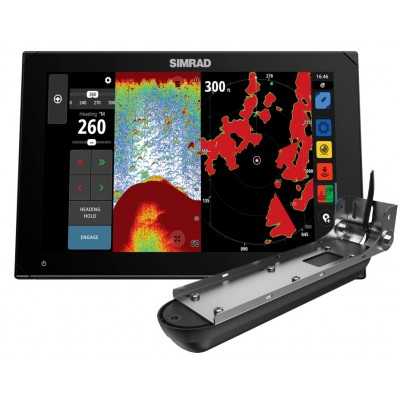 Simrad Chartplotter NSX 3012 Active Imaging XDCR ROW 000-15370-001 62600126-0%