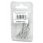 Viti a testa cilindrica con Intaglio DIN84 UNI6107 Inox A2 5x45mm 6pz N44590007919