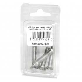 Viti a testa svasata con calotta DIN 964 UNI 6110 Inox A2 8x35mm 4Pz N44590007980