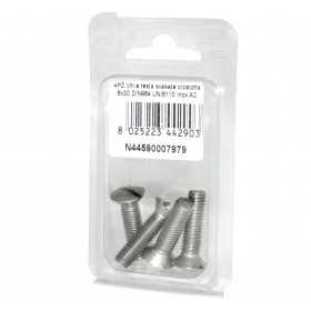 DIN 964 UNI 6110 A2 Stainless Steel Screws flare ball-head 8x30mm 4Pcs N44590007979