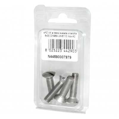 DIN 964 UNI 6110 A2 Stainless Steel Screws flare ball-head 8x30mm 4Pcs N44590007979