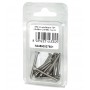 Viti autofilettanti a testa svasata piana DIN7982 Inox A2 3,9x38mm 15pz N44590007601