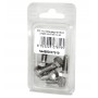 Viti a testa esagonale piana Inox A2 DIN933 UNI5739 8x20mm 6pz N44590007819