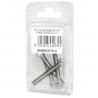DIN993 Stainless Steel A2 Flat Hex Head Screws 6x50mm 4pcs N44590007813