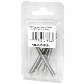 DIN993 Stainless Steel A2 Flat Hex Head Screws 6x60mm 4pcs N44590007814