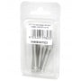 Viti a testa esagonale piana Inox A2 DIN933 UNI5739 8x40mm 4pz N44590007823
