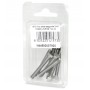 Viti a testa esagonale piana Inox A2 DIN933 UNI5739 5x40mm 8pz N44590007800