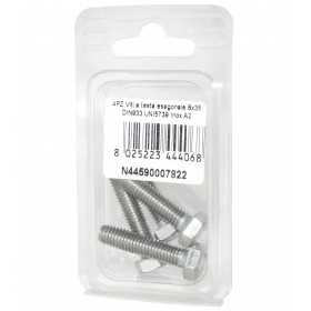 DIN993 Stainless Steel A2 Flat Hex Head Screws 8x35mm 4pcs N44590007822