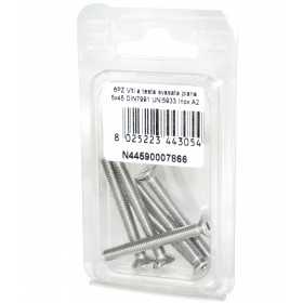 Viti a Brugola DIN7991 UNI5933 Inox A2 a testa svasata piana 5x45mm 6pz N44590007866