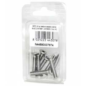Viti a Brugola DIN7991 UNI5933 Inox A2 a testa svasata piana 6x30mm 8pz N44590007874