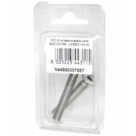 Viti a Brugola DIN7991 UNI5933 Inox A2 a testa svasata piana 8x50mm 2pz N44590007887