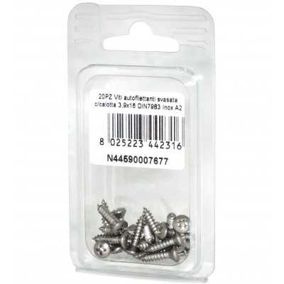 DIN 7983 Self-tapping Countersunk head cap screws 3.9x16mm 20pcs N44590007677