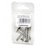 Viti autofilettanti a testa svasata piana DIN7982 Inox A2 5,5x45mm 6pz N44590007634