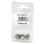 Viti autofilettanti a testa svasata piana DIN7982 Inox A2 3,5x9,5mm 25pz N44590007585