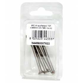 A2 DIN7982 Stainless steel flat self-tapping countersunk screws 4.8x60mm 6pcs N44590007622