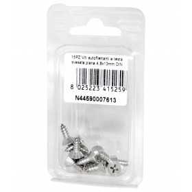 Viti autofilettanti a testa svasata piana DIN7982 Inox A2 4,8x13mm 15pz N44590007613