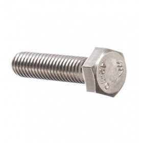 DIN 933 UNI 5739 A2 stainless steel flat hexagonal head screw 12x70mm N60144507846