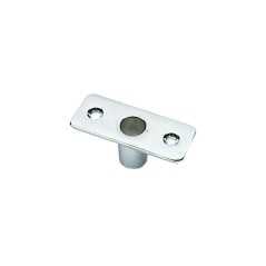 Boccola per scalmi in ottone cromato 60x23mm 2 Fori OS3443013-40%