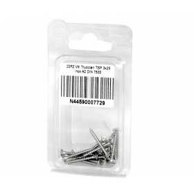 Viti Truciolari a testa svasata piana Inox A2 DIN7505 3x25mm 20pz N44590007729