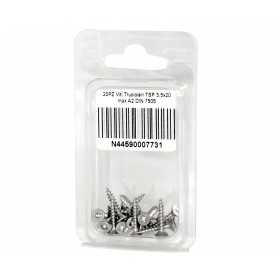 DIN 7505 A2 Stainless Steel Chipboard screws 3.5x20mm 20pcs N44590007731