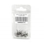 Viti Truciolari a testa svasata piana Inox A2 DIN7505 3,5x20mm 20pz N44590007731