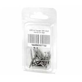 DIN 7505 A2 Stainless Steel Chipboard screws 3.5x25mm 20pcs N44590007732