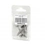Viti Truciolari a testa svasata piana Inox A2 DIN7505 6x40mm 8pz N44590007752