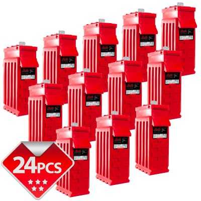 5000 Rolls SERIES 48V 127.44 kWh Rolls 2OS33P Batteries Bank 200ROLLS2OS33P
