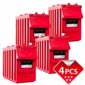 Rolls SERIES 5000 Battery Bank 24 VOLT 27,75 KWh C100 200ROLLS6CS25P-24V