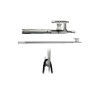 ProfeStainless Steelional Bi-telescopic 2 tubes boat hook with roller 120-209cm OS3491641