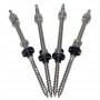 TopSolar Set 4pz viti M10X200 autofilettanti in Inox A2 per strutture fotovoltaico art.9215 N44590005000