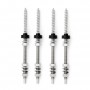 TopSolar Set 4pcs M10X200 A2 stainless steel self-tapping screws for PV structures art.9215 N44590005000