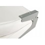 Sedile schienale ribaltabile in vinile bianco 40x40x45cm N31013511551-15%