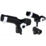 Portacanna regolabile in plastica nera per tubo 22/25mm N30413004980-10%