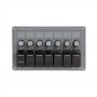 Pannello orizzontale 7 interruttori 8 circuiti 207x124mm OS1485507-18%