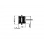 Dimmerable touch switch for LED lights Ø19mm OS1448200