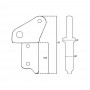 Terminale in Alluminio per ruote passerelle 150mm N31610302732-10%
