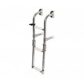 Scaletta pieghevole Inox 3 gradini per gommoni 630x180mm Interasse 160mm OS4957303-18%