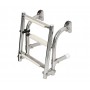 Foldable ladder AISI316 extra narrow 3 steps 630x180/160mm OS4957303